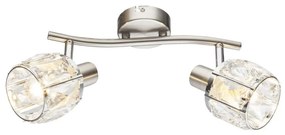Globo 54356-2 - Bodové svietidlo KRIS 2xE14/40W/230V