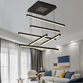 LED Stmievateľný luster na lanku LED/100W/230V 3000-6500K + diaľkové ovládanie