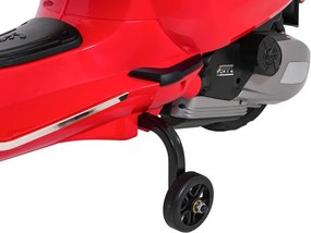 Elektrický skúter Vespa ROMA červený