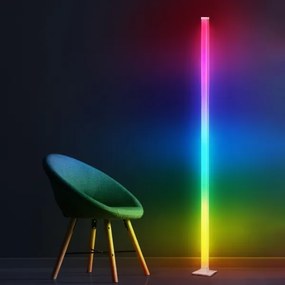 LED RGBW Stojacia lampa MAGICAL LED/7W/230V + diaľkové ovládanie