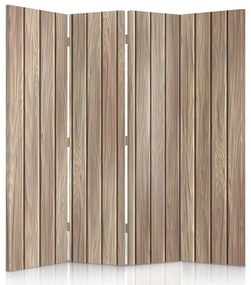 Gario Paraván Svetlé dosky Rozmery: 145 x 170 cm, Prevedenie: Otočný paraván 360°