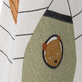 Biela detská deka 130x160 cm Space – Bloomingville Mini