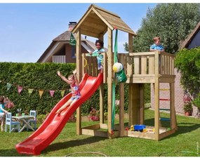 Ihrisko Jungle Mansion so šmykľavkou a modulom Climb frame 2.0