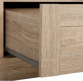 Šatníková skriňa v dekore duba v prírodnej farbe 60x180 cm Binz – Støraa