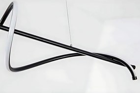 Toolight Toolight, LED stropné svietidlo 120cm, 50W, 3000K, LHJ023-CP, čierna matná, OSW-50011