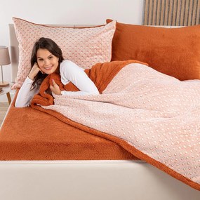 Baránková súprava POLKA karamelová 3 ks