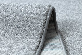 Okrúhly koberec INDUS 91 svetlosivý, melanž