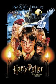 Umelecká tlač Harry Potter - Let the magic begin, (26.7 x 40 cm)