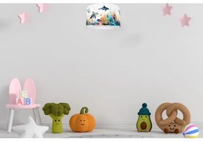 Detské stropné svietidlo OCEAN 1xE27/60W/230V