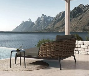 Dvojmiestne záhradné lehátko Borneo