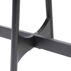 Stôl SAVELMA naturálny s čiernymi nohami 892320