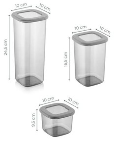 Dózy v súprave 9 ks na potraviny – Hermia