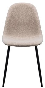 Béžové jedálenské stoličky v súprave 2 ks Marije – WOOOD