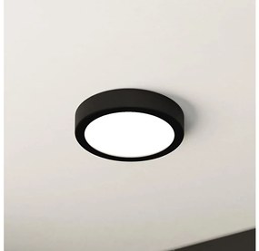 Eglo 900581 - stmievateľné LED stropné svietidlo FUEVA LED/11W/230V čierne