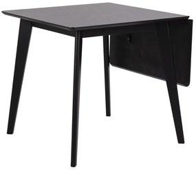 Actona Rozkladací jedálenský stôl Roxby 80/120 - čierna