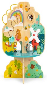 EcoToys Manipulačná hračka - drevený stromček