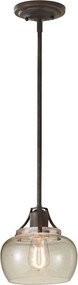 XXXLutz ZÁVESNÉ SVIETIDLO, 20.3/28.3 cm Elstead Lighting - Online Only bytové doplnky - 009093111801