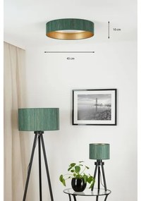 Brilagi - stmievateľné LED svietidlo VEGAS SHINE LED/24W/230V zelená/zlatá + DO