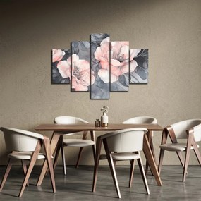 Obraz - Séria kvetov (150x105 cm)