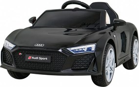 Ramiz Audi R8 LIFT Auto na batérie čierne + diaľkové ovládanie + EVA kolesá + MP3 + LED