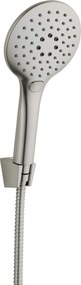 Deante Lupo, sprchový set s pevným držiakom na ručnú sprchovú hlavicu, oceľová, DEA-NLU_F41K
