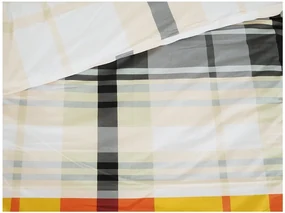 Obliečky z Renforcé bavlny ORANGE KUBE farebné Rozmer obliečok: 70 x 90 cm | 140 x 200 cm