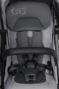 Súrodenecký kočík EasyGo Echo Cloudy Gray