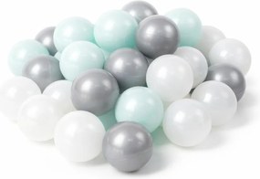 Tyrkysovomodré menčestrové penové ihrisko 100x35x40 cm Montessori – Meowbaby