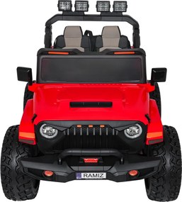 Ramiz Extrémne športové vozidlo 4x4 s premenlivou veľkosťou červené