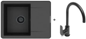 Drez SAT čierna SETSATSINK3