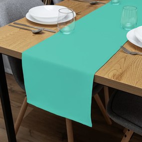 Biante Dekoračný behúň na stôl Rongo RG-093 Svetlo tyrkysový 20x120 cm