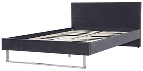 Manželská posteľ 160 cm BELAE (s roštom) (sivá). Vlastná spoľahlivá doprava až k Vám domov. 1023049