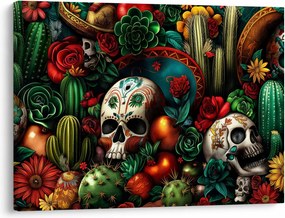 Obraz - Mexický koncept (70x50 cm)