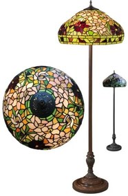 Vitráž stojacia lampa Tiffany Massive Ø40*170 kolekcia ACAMAR