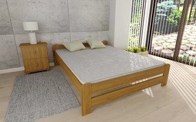 ComfortMatrace Posteľ z masívu borovice HELENA+rošt ZADARMO Rozměr: 80x200 cm, Barva: dub
