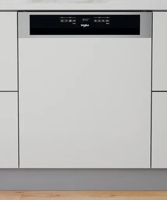Polovstavaná umývačka riadu Whirlpool WBO3O33PLX
