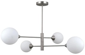 ITALUX PND-55342-4-SN - Luster na tyči EVORA 4xG9/5W/230V nikel