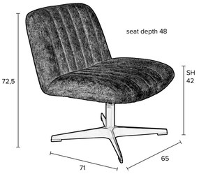Tmavozelené kreslo Belmond – White Label