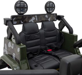 Ramiz Elektrické autíčko Toyota FJ Cruiser maskáčové + ovládač + pohon 4x4 + LED a audio + EVA kolesá + plynulý rozjazd