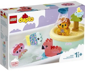 LEGO DUPLO - Zábava vo vani : Plávajúci ostrov so zvieratkami