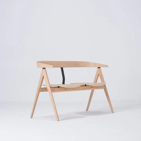 Prírodná lavica z dubového dreva Gazzda Ava