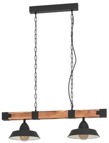 Eglo 44085 - Luster na reťazi OLDBURY 2xE27/60W/230V