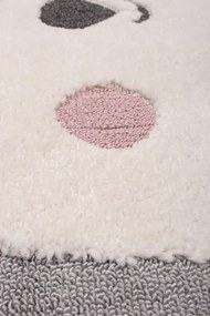 Koberec SKANDI KIDS A1098A sivý / krémový