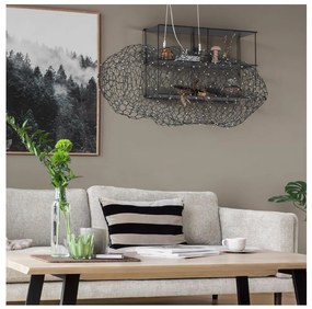 ByRydens 4201250-4002 - LED Luster na lanku HAYDEN LED/15W/230V čierna