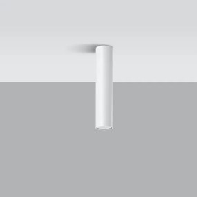 Sollux SL.0435 - Bodové svietidlo LAGOS 1xGU10/10W/230V biela