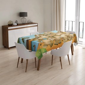 Sablio Obrus Slony - 90x90 cm