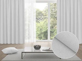 Biante 100% zatemňovací záves Blackout BKR-501 Svetlo sivý - šírka 270 cm 270x140 cm