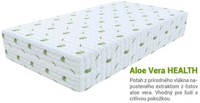 Kokosový matrac Sandra 140x200 Poťah: AloeVera (príplatkový poťah)