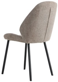 Sivé jedálenské stoličky v súprave 2 ks Monte Carlo – House Nordic