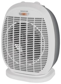 Sencor - Ventilátor s vykurovacím telesom 1200/2000W/230V biela/šedá